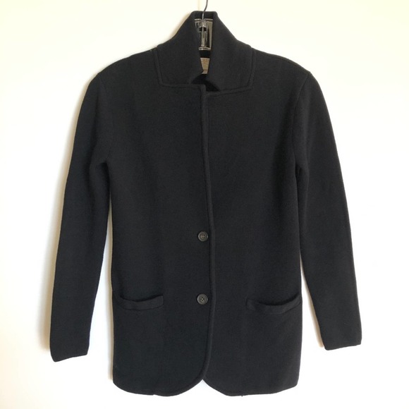J. Crew Factory Sweaters - J.Crew Sweater Blazer Black Size XXS
